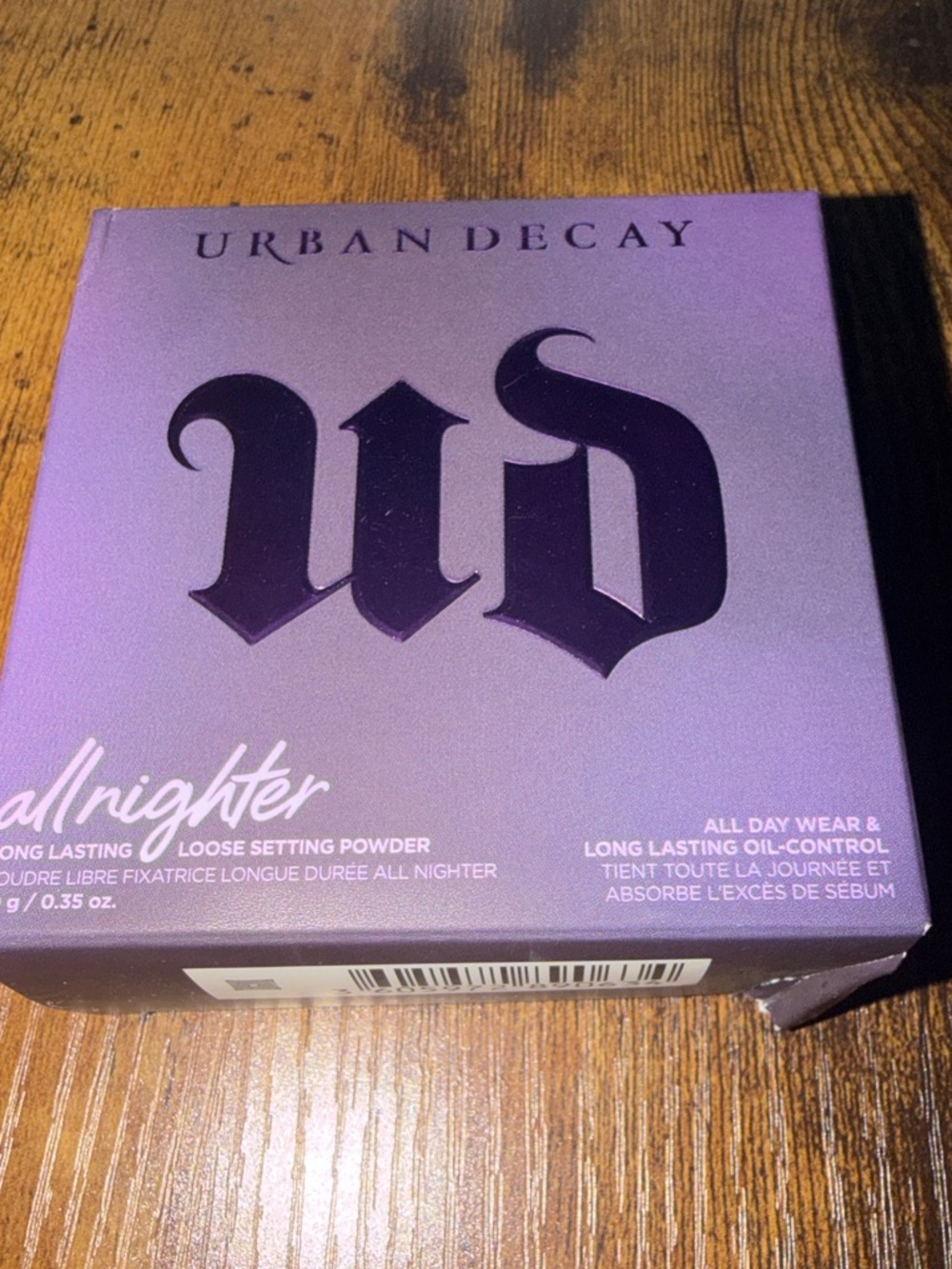 Urban Decay All Nighter Translucent Loose Setting Powder - .35 oz New in Box